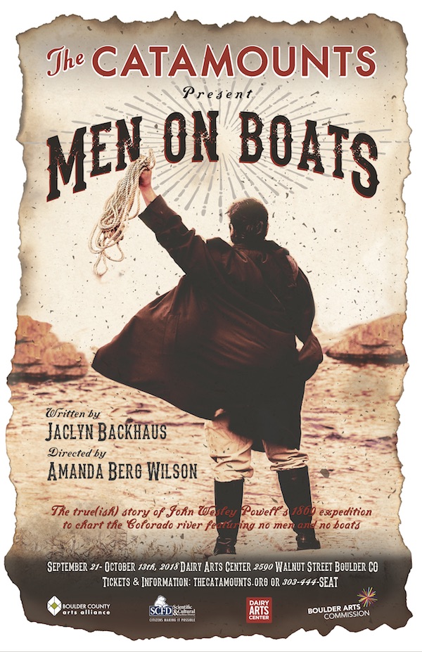 MEN ON BOATS, September 21October 13 at the Dairy Arts